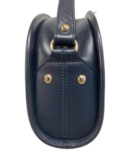 A.P.C.（アーペーセー）A.P.C. (アーペーセー) ハーフムーンショルダーバッグ ネイビーの古着・服飾アイテム