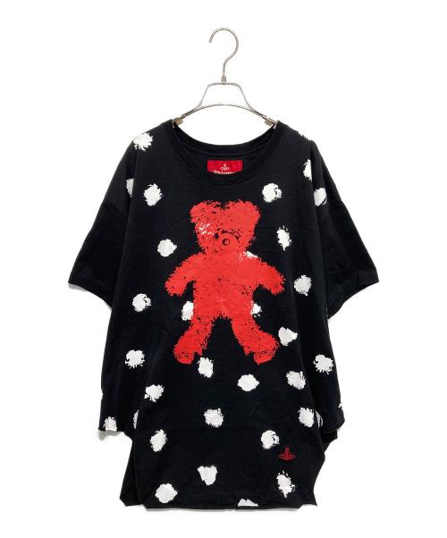 Vivienne Westwood RED LABEL（ヴィヴィアンウエストウッドレッドレーベル）Vivienne Westwood RED LABEL (ヴィヴィアンウエストウッドレッドレーベル) ラウンドヘム Tシャツ ブラック サイズ:00の古着・服飾アイテム