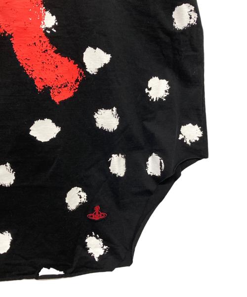Vivienne Westwood RED LABEL（ヴィヴィアンウエストウッドレッドレーベル）Vivienne Westwood RED LABEL (ヴィヴィアンウエストウッドレッドレーベル) ラウンドヘム Tシャツ ブラック サイズ:00の古着・服飾アイテム