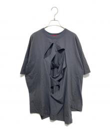 Vivienne Westwood RED LABEL（ヴィヴィアンウエストウッドレッドレーベル）の古着「ダメージ加工Tシャツ」｜グレー