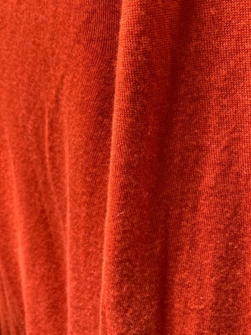 Maison Margiela（メゾンマルジェラ）Maison Margiela (メゾンマルジェラ) Vネックニット オレンジ サイズ:1の古着・服飾アイテム