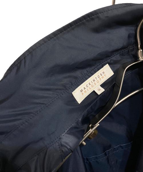 MACKINTOSH PHILOSOPHY（マッキントッシュ フィロソフィー）MACKINTOSH PHILOSOPHY (マッキントッシュ フィロソフィー) ライトトレンチコート ネイビー サイズ:38の古着・服飾アイテム