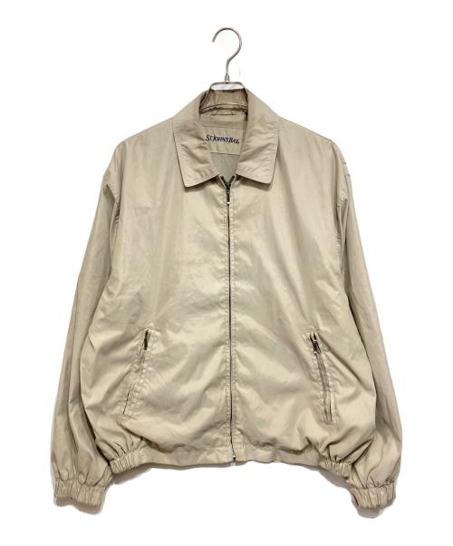 ST JOHN'S BAY（セントジョンズベイ）ST JOHN'S BAY (セントジョンズベイ) スイングトップ ベージュ サイズ:LARGEの古着・服飾アイテム