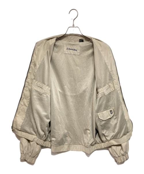 ST JOHN'S BAY（セントジョンズベイ）ST JOHN'S BAY (セントジョンズベイ) スイングトップ ベージュ サイズ:LARGEの古着・服飾アイテム