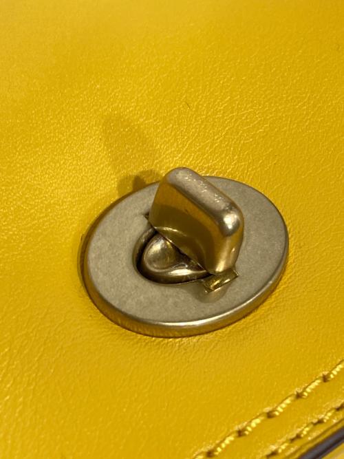 COACH（コーチ）COACH (コーチ) ショルダーバッグ イエローの古着・服飾アイテム