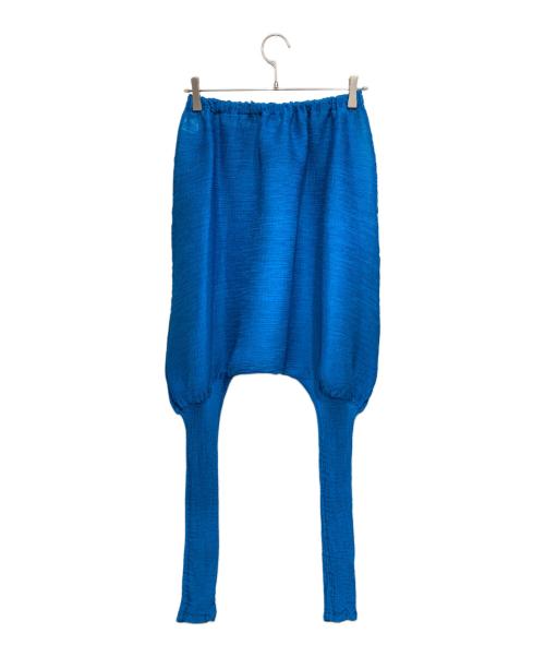 me ISSEY MIYAKE（ミーイッセイ ミヤケ）me ISSEY MIYAKE (ミーイッセイ ミヤケ) サルエルパンツ ブルー サイズ:-の古着・服飾アイテム