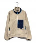 Patagoniaパタゴニア）の古着「Classic Retro-X Jacket」｜ブルー×アイボリー