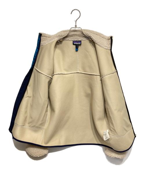 Patagonia（パタゴニア）Patagonia (パタゴニア) Classic Retro-X Jacket ブルー×アイボリー サイズ:Sの古着・服飾アイテム
