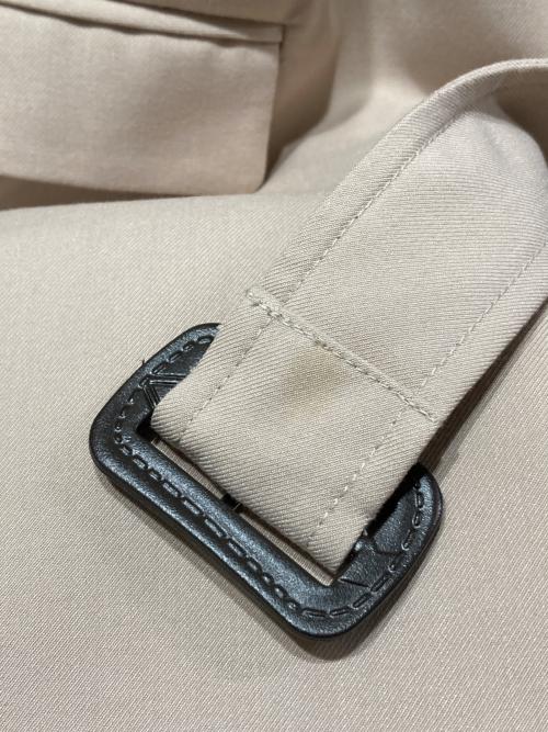 HER LIP TO（ハーリップトゥ）Her lip to (ハーリップトゥ) No Collar Spring Coat ベージュ サイズ:Mの古着・服飾アイテム