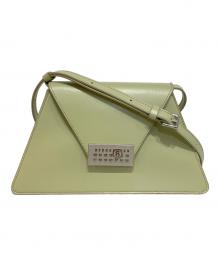 MM6 Maison Margiela（エムエムシックスメゾンマルジェラ）の古着「ニューメリック-ショルダーバッグ」｜シルバー×グリーン