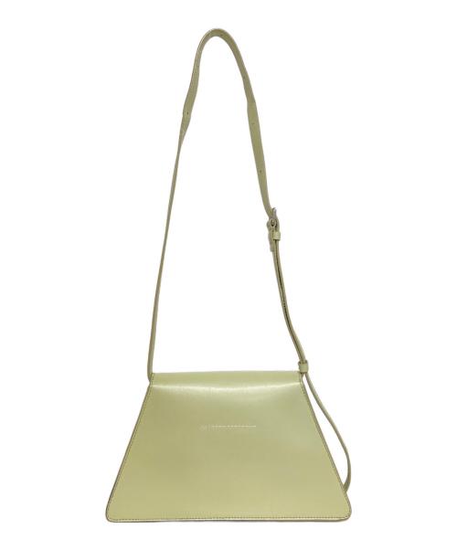 MM6 Maison Margiela（エムエムシックスメゾンマルジェラ）MM6 Maison Margiela (エムエムシックスメゾンマルジェラ) ニューメリック-ショルダーバッグ シルバー×グリーンの古着・服飾アイテム