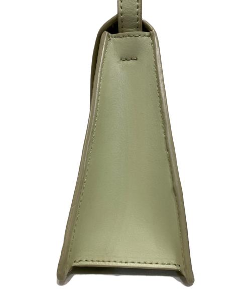 MM6 Maison Margiela（エムエムシックスメゾンマルジェラ）MM6 Maison Margiela (エムエムシックスメゾンマルジェラ) ニューメリック-ショルダーバッグ シルバー×グリーンの古着・服飾アイテム