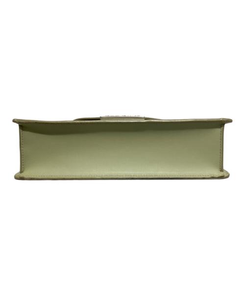 MM6 Maison Margiela（エムエムシックスメゾンマルジェラ）MM6 Maison Margiela (エムエムシックスメゾンマルジェラ) ニューメリック-ショルダーバッグ シルバー×グリーンの古着・服飾アイテム