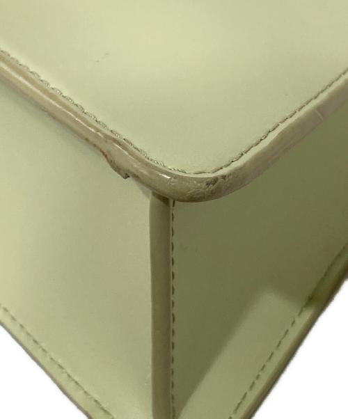 MM6 Maison Margiela（エムエムシックスメゾンマルジェラ）MM6 Maison Margiela (エムエムシックスメゾンマルジェラ) ニューメリック-ショルダーバッグ シルバー×グリーンの古着・服飾アイテム