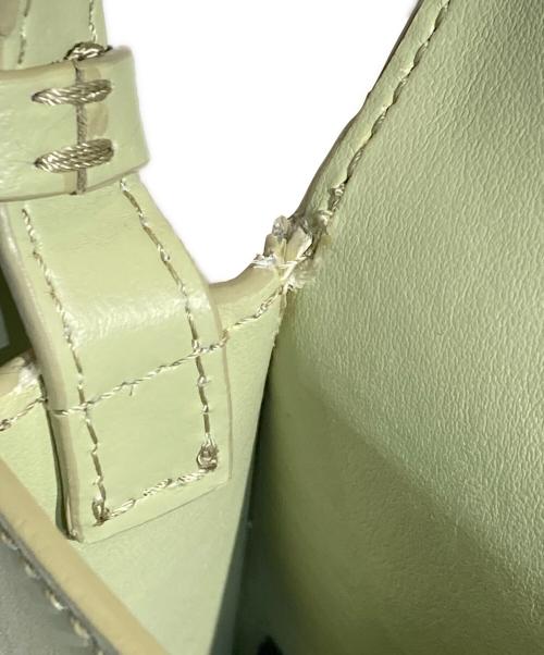 MM6 Maison Margiela（エムエムシックスメゾンマルジェラ）MM6 Maison Margiela (エムエムシックスメゾンマルジェラ) ニューメリック-ショルダーバッグ シルバー×グリーンの古着・服飾アイテム