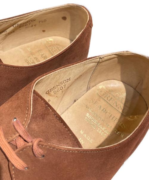 GRENSON（グレンソン）GRENSON (グレンソン) スエードレザーシューズ ブラウン サイズ:7 1/2の古着・服飾アイテム