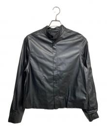 TEAM WANG design（チームワンデザイン）の古着「カットオフエッジシャツ」｜ブラック