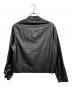 TEAM WANG design (チームワンデザイン) カットオフエッジシャツ ブラック：10000円