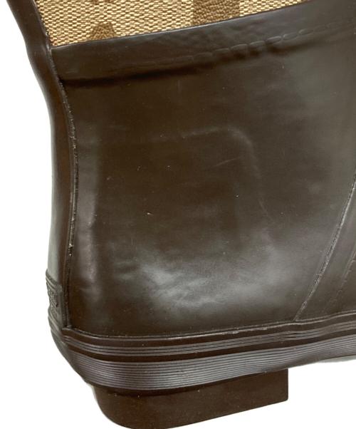 COACH（コーチ）COACH (コーチ) レインブーツ ブラウン×ベージュ サイズ:8Mの古着・服飾アイテム