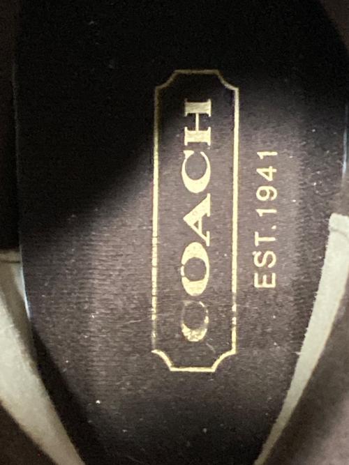 COACH（コーチ）COACH (コーチ) レインブーツ ブラウン×ベージュ サイズ:8Mの古着・服飾アイテム