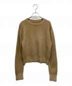 DEUXIEME CLASSEドゥーズィエム クラス）の古着「Ivy Style ニットプルオーバ」｜キャメル