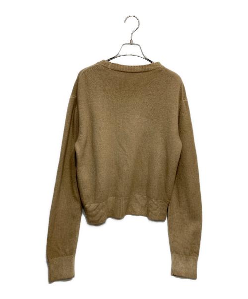 DEUXIEME CLASSE（ドゥーズィエム クラス）DEUXIEME CLASSE (ドゥーズィエム クラス) Ivy Style ニットプルオーバ キャメル サイズ:-の古着・服飾アイテム