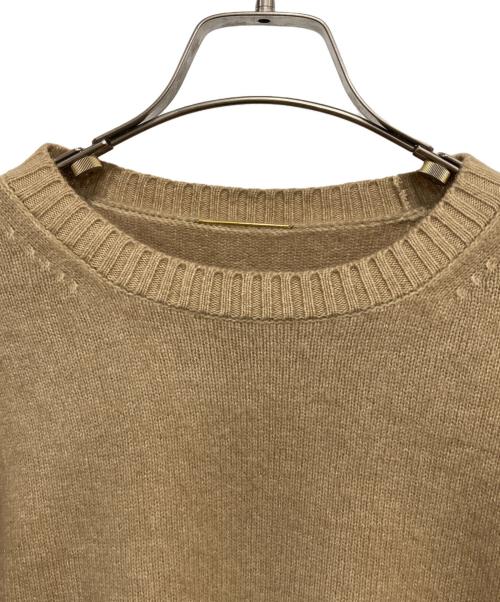 DEUXIEME CLASSE（ドゥーズィエム クラス）DEUXIEME CLASSE (ドゥーズィエム クラス) Ivy Style ニットプルオーバ キャメル サイズ:-の古着・服飾アイテム