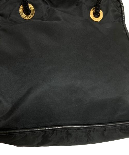 CELINE（セリーヌ）CELINE (セリーヌ) サークルロゴトートバッグ ブラックの古着・服飾アイテム