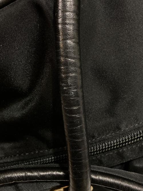 CELINE（セリーヌ）CELINE (セリーヌ) サークルロゴトートバッグ ブラックの古着・服飾アイテム