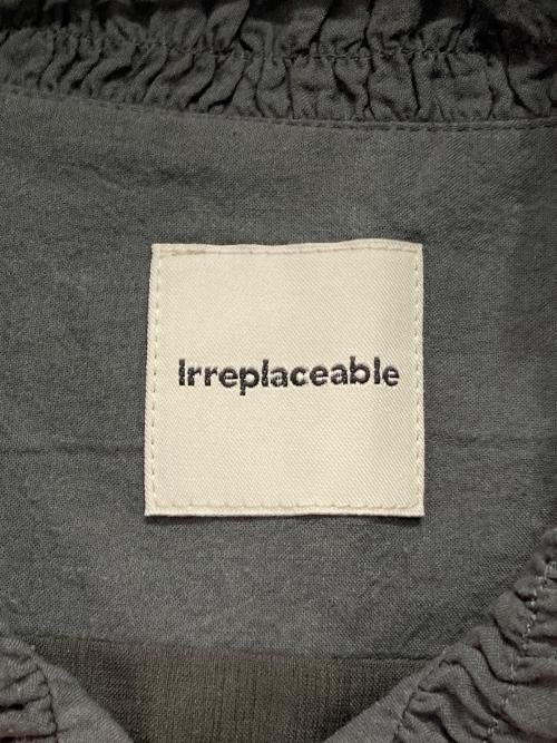 irreplaceable（イリプレイサブル）irreplaceable (イリプレイサブル) ブラウスワンピース グレー サイズ:1の古着・服飾アイテム