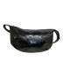 AMERI (アメリ) cracked leather body bag ブラック：7000円