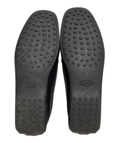 TOD'S（トッズ）TOD'S (トッズ) ドライビングシューズ ブラック サイズ:38 1/2の古着・服飾アイテム