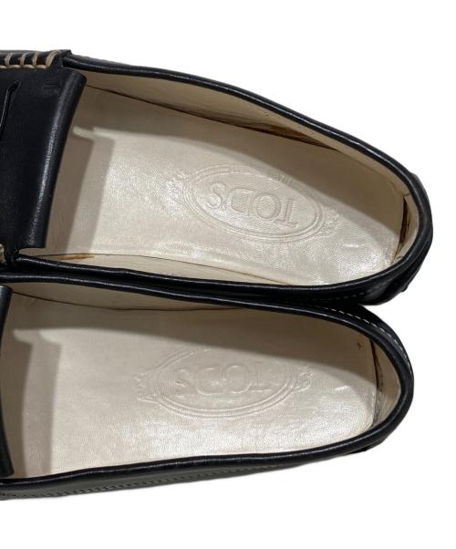 TOD'S（トッズ）TOD'S (トッズ) ドライビングシューズ ブラック サイズ:38 1/2の古着・服飾アイテム