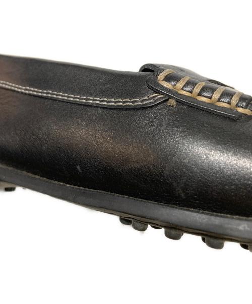 TOD'S（トッズ）TOD'S (トッズ) ドライビングシューズ ブラック サイズ:38 1/2の古着・服飾アイテム