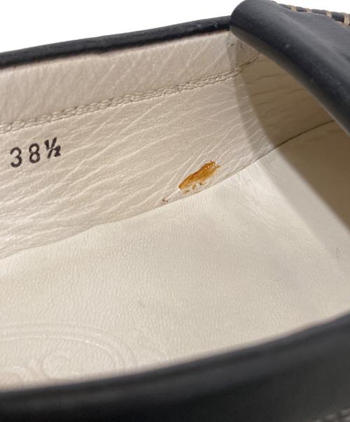 TOD'S（トッズ）TOD'S (トッズ) ドライビングシューズ ブラック サイズ:38 1/2の古着・服飾アイテム