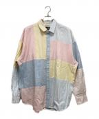 GAP×PALACEギャップ×パレス）の古着「oxford drop shoulder」｜ブルー×ライトピンク