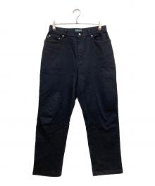 RALPH LAUREN（ラルフローレン）の古着「テーパードパンツ」｜ブラック