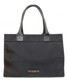 BLUE LABEL CRESTBRIDGE（ブルーレーベルクレストブリッジ）の古着「ハンドバッグ」｜ブラック×アイボリー