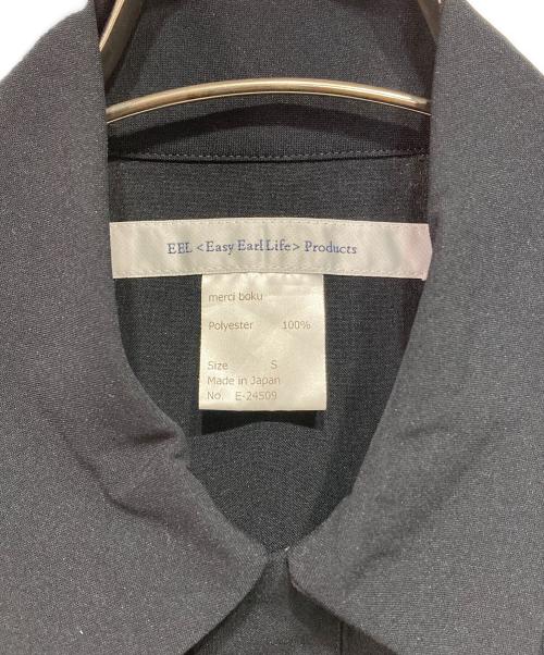 EEL Products（イール プロダクツ）EEL Products (イール プロダクツ) Merci Boku/メルシーボクシャツ ネイビー サイズ:Sの古着・服飾アイテム