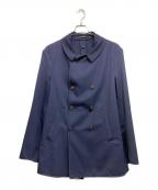 EMPORIO ARMANIエンポリオ アルマーニ）の古着「ダブルジャケット」｜ネイビー