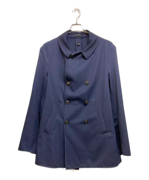 EMPORIO ARMANI（エンポリオ アルマーニ）EMPORIO ARMANI (エンポリオ アルマーニ) ダブルジャケット ネイビー サイズ:48の古着・服飾アイテム