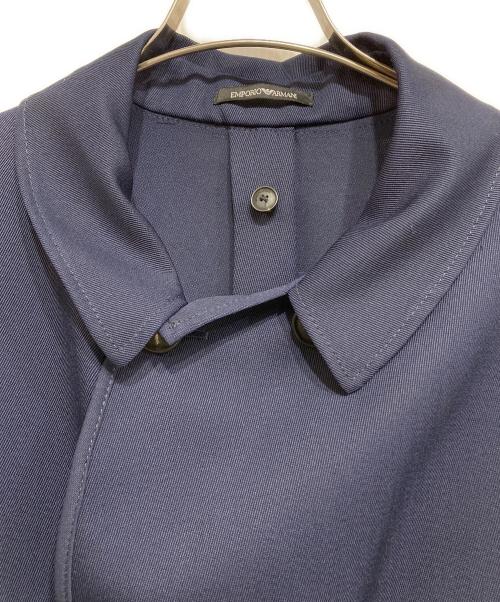 EMPORIO ARMANI（エンポリオ アルマーニ）EMPORIO ARMANI (エンポリオ アルマーニ) ダブルジャケット ネイビー サイズ:48の古着・服飾アイテム
