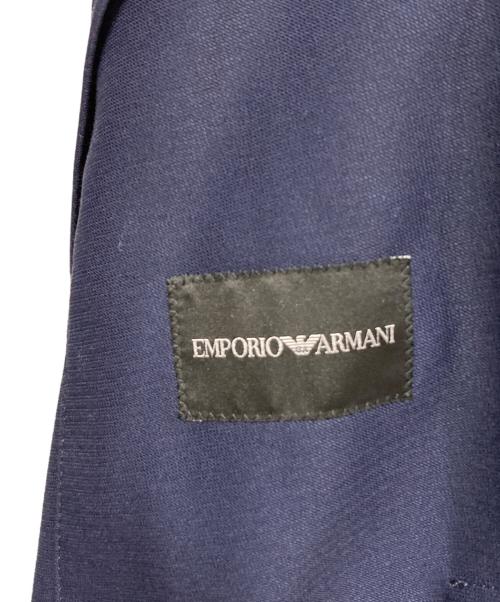 EMPORIO ARMANI（エンポリオ アルマーニ）EMPORIO ARMANI (エンポリオ アルマーニ) ダブルジャケット ネイビー サイズ:48の古着・服飾アイテム