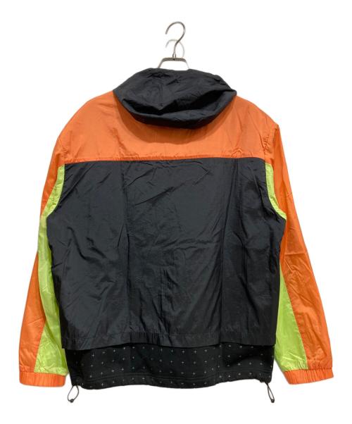 EA7（イーエーセブン）EA7 (イーエーセブン) ジップアップジャケット ブラック×オレンジ サイズ:Mの古着・服飾アイテム