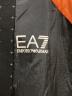 中古・古着 EA7 (イーエーセブン) ジップアップジャケット ブラック×オレンジ サイズ:M：5000円