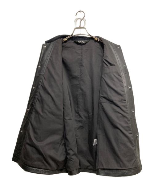 Stan Ray（スタンレー）Stan Ray (スタンレー) 別注 Leather カバーオール ブラック サイズ:Mの古着・服飾アイテム