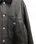 中古・古着 Stan Ray (スタンレー) 別注 Leather カバーオール ブラック サイズ:M：15000円