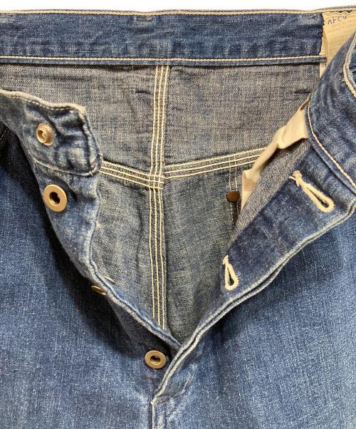 orSlow（オアスロウ）orSlow (オアスロウ) ペインターデニムパンツ ブルー サイズ:S(1)の古着・服飾アイテム