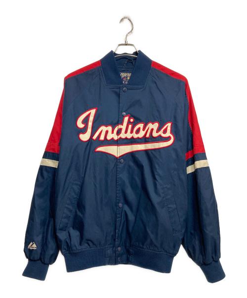 Cooperstown（クーパーズタウン）Cooperstown (クーパーズタウン) ブルゾン ネイビー サイズ:Lの古着・服飾アイテム