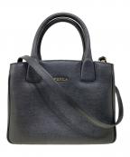 FURLAフルラ）の古着「2WAYショルダーバッグ」｜ブラック